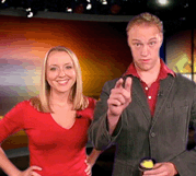 Kristin Campbell and John Metz